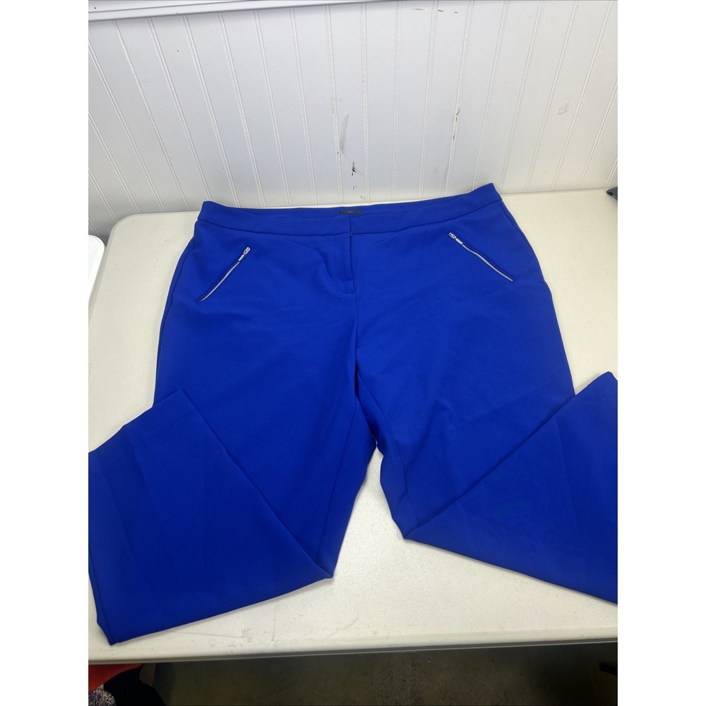 Worthington Ankle Blue Pants Womens 22W‎